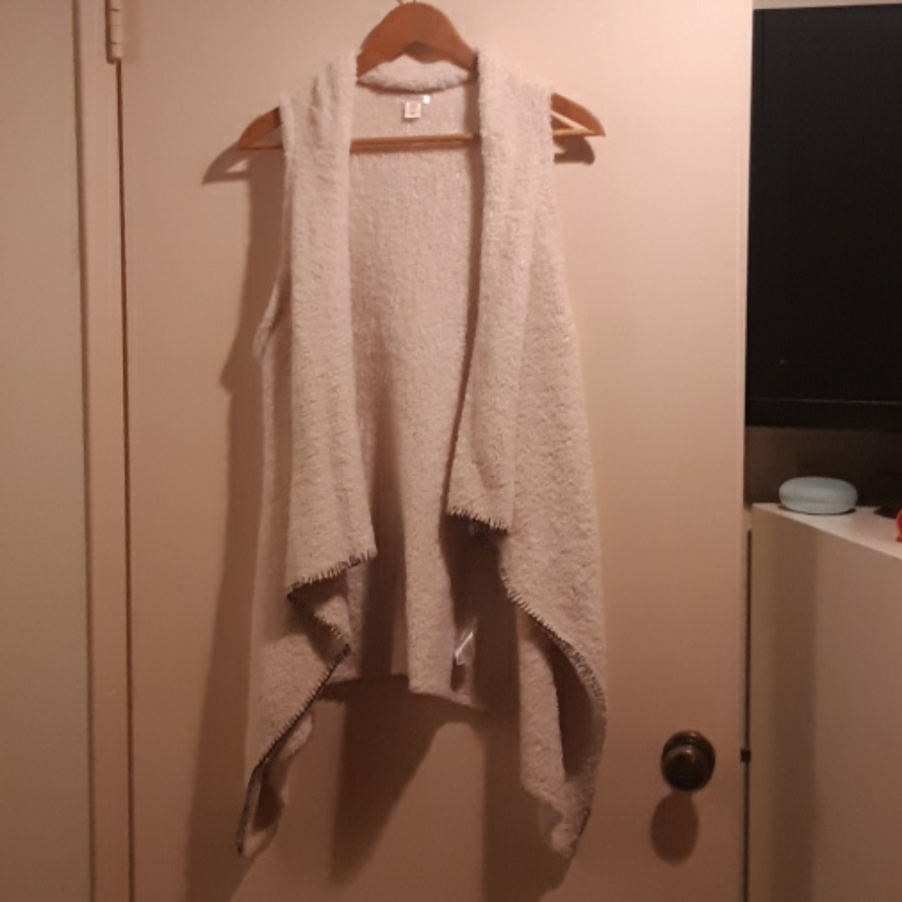 Furry Fluffy Teddy Vest